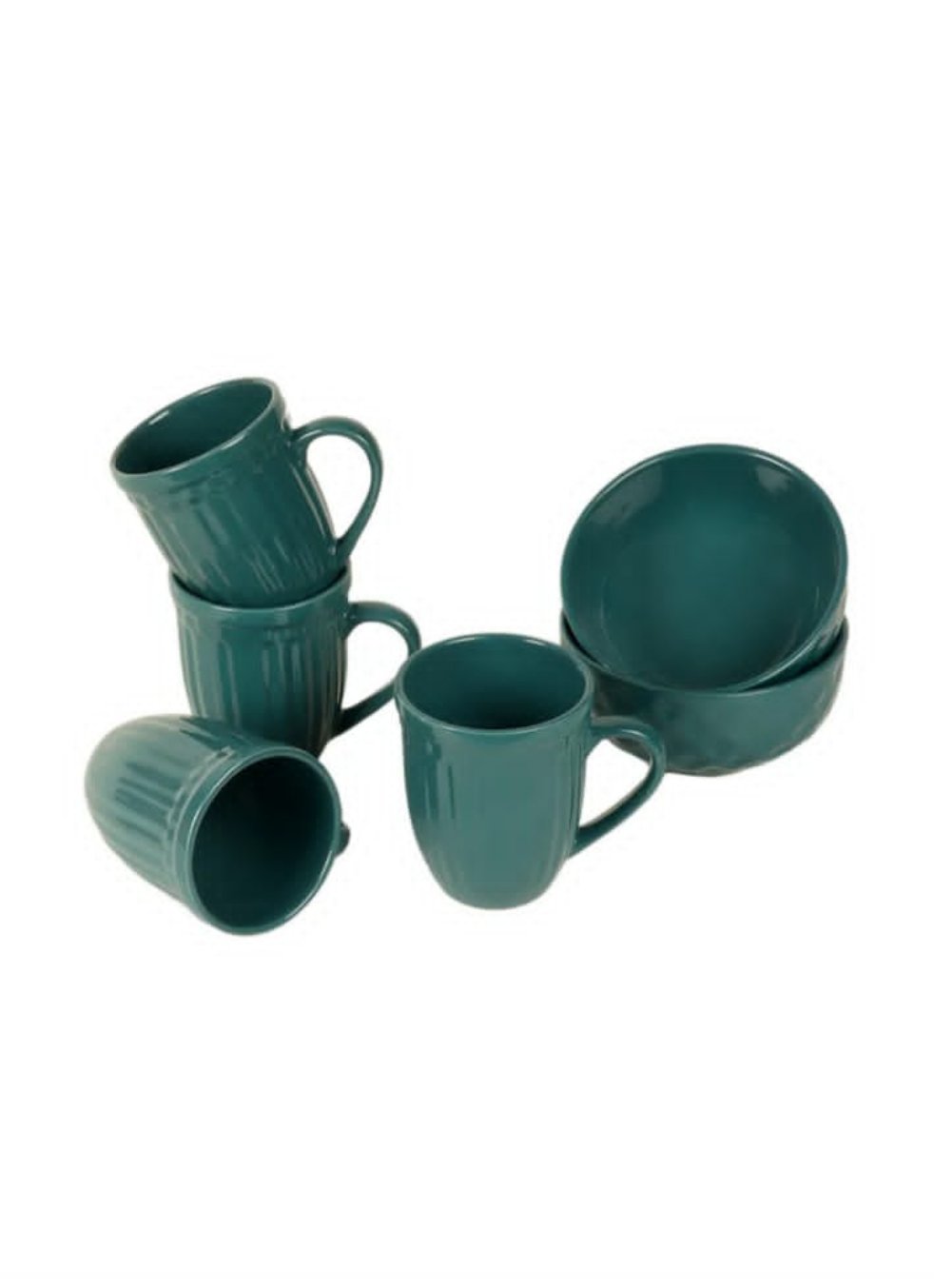 Ceramic mug and bowl set of 6 idekors