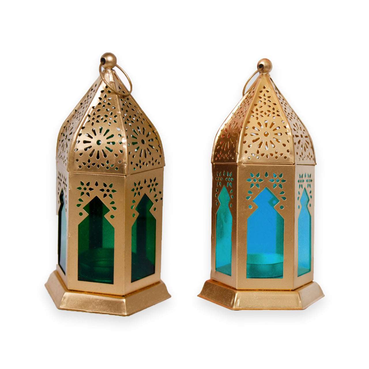 Moroccan style glass lanterns idekors