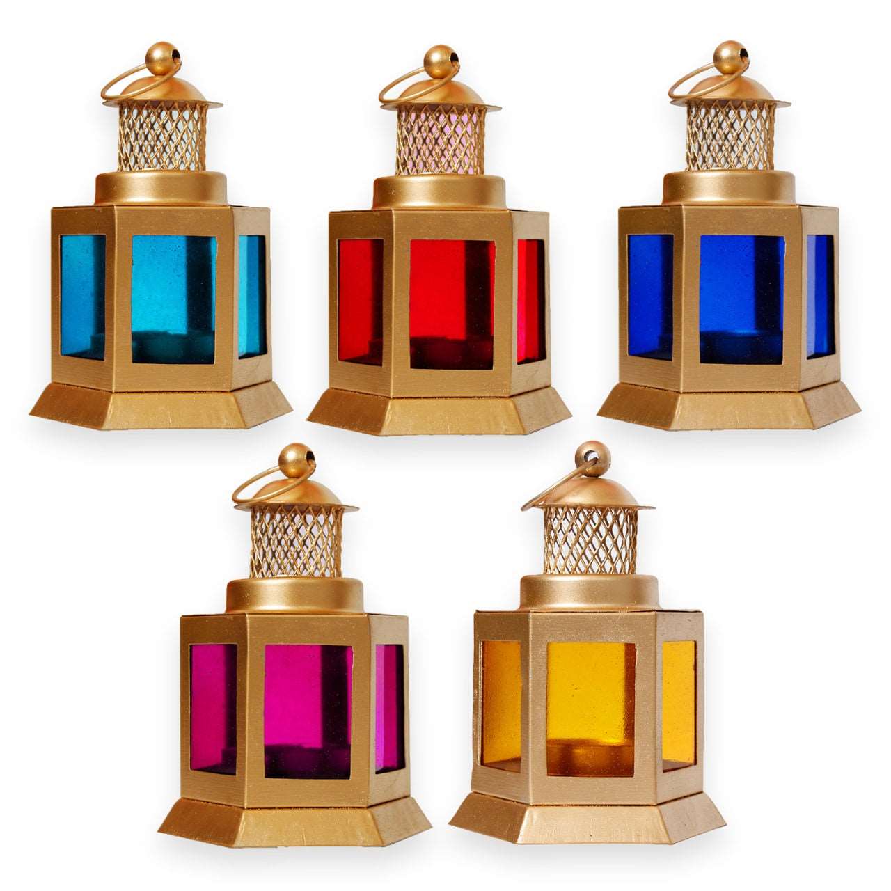 Moroccan style glass lanterns idekors